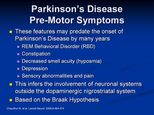 Diagnosis of Parkinson's Disease (Transcript)