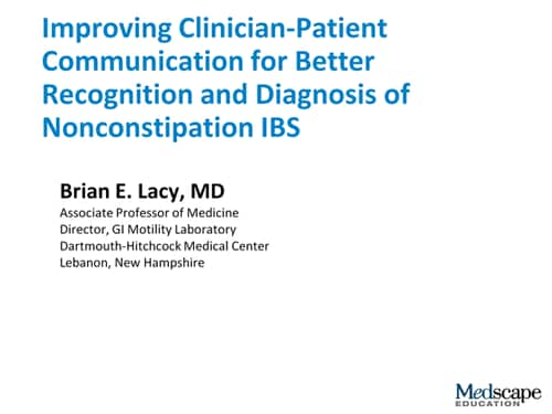 Nonconstipation Ibs Improving Clinician Patient Communication For