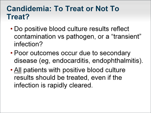 Invasive Candidiasis The Challenges Of Diagnosis And Early Therapy 