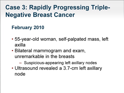 Triple negative breast cancer life expectancy