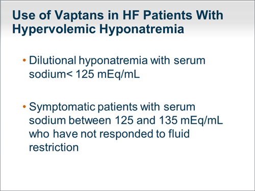 Hyponatremia in Heart Failure: Causes, Consequences, and Treatments ...