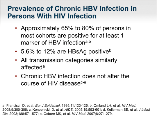 Best Practices in HBV Screening and Linkage to Care: The HIV/HBV ...