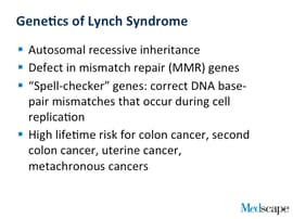 Lynch Syndrome: Don't Miss It (Transcript)