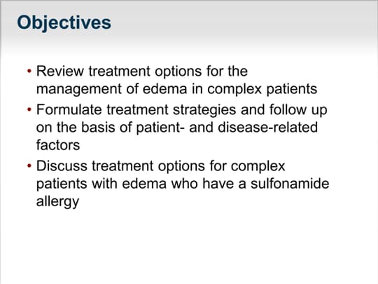 Lasix for edema treatment working