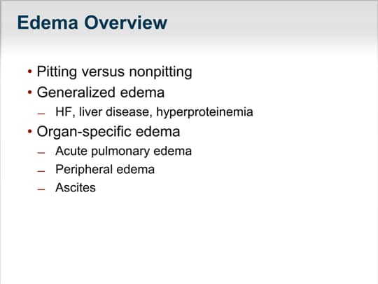 Lasix for edema treatment working