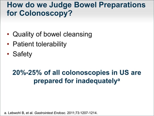 Bowel Preparation For Colonoscopy: Achieving A Clear View (Transcript)