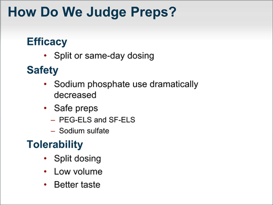 Split-Dose Bowel Preparation: Divide And Conquer (Transcript)