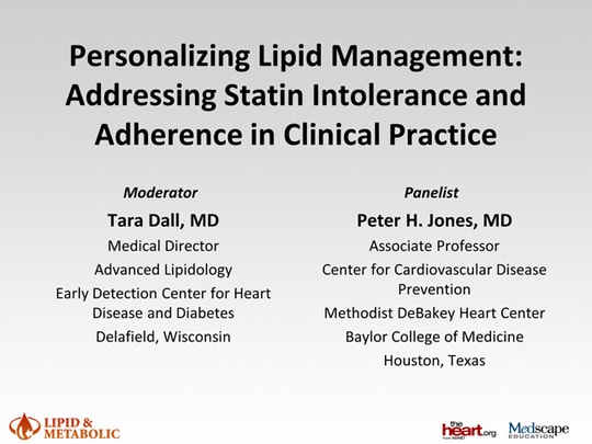 Personalizing Lipid Management: Addressing Statin Intolerance And 