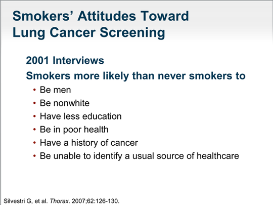 Lung Cancer: Is Now the Time to Screen? (Transcript)