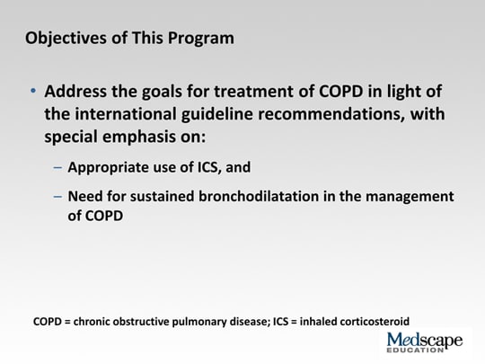 COPD treatments: an interview with Professor Price, University of Aberdeen