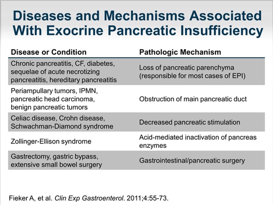 Current Challenges In Exocrine Pancreatic Insufficiency A Multi Perspective Discussion Transcript