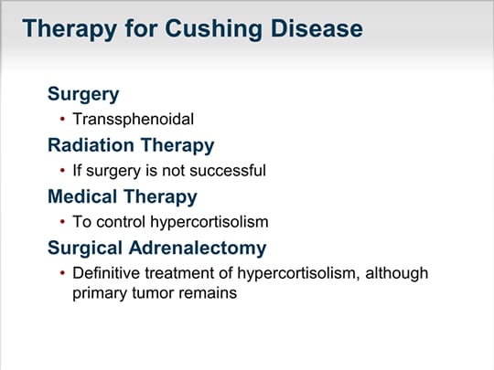 Cushing Disease: A Multidisciplinary Treatment Update