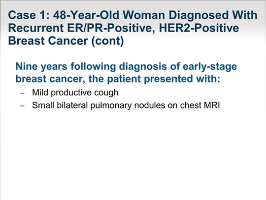 Optimizing Targeted Therapy For HER2-Positive, Advanced Breast Cancer ...