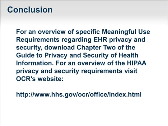 Ehrs And Hipaa Steps For Maintaining The Privacy And - 