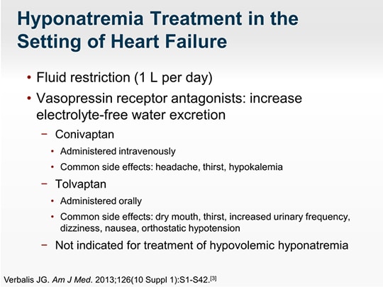 Calming the Waters: Navigating the Treatment Algorithm for Hyponatremia ...