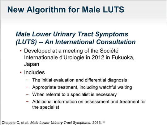 Lower Urinary Tract Symptoms - Differential Diagnosis - Management -  TeachMeSurgery