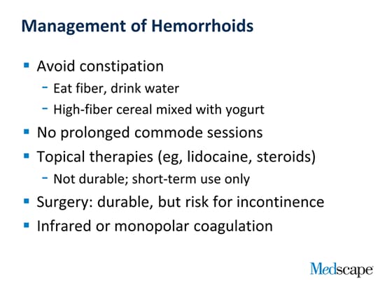Pathophysiology Of Hemorrhoids In Flow Chart