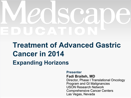 gastric cancer medscape)