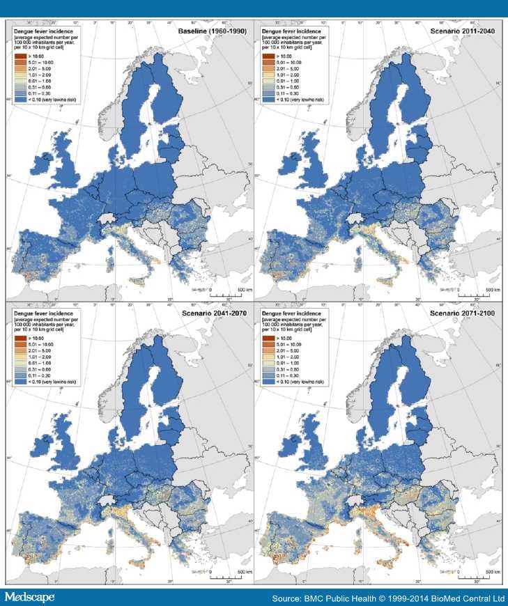 Climate Change and Vector-Borne Diseases in Europe - Page 4