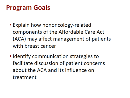 Defining Access To Care For Patients With Breast Cancer In The Age Of ...