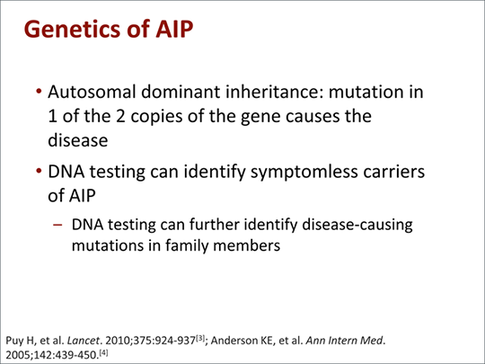 Acute Intermittent Porphyria: How Would You Manage These Patients ...