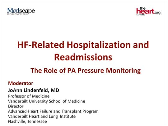 HF-Related Hospitalization and Readmissions: The Role of PA Pressure ...