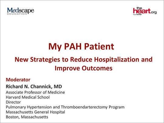 My PAH Patient: New Strategies to Reduce Hospitalization and Improve ...