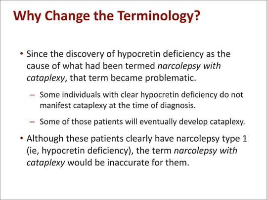 narcolepsy hypocretin