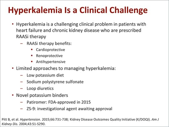 Shifting Currents in Hyperkalemia Management: 2015 in Review (Transcript)