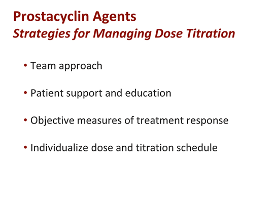 Prostacyclins Rash Incorporating Prostacyclins Into Practice: Emerging Strategies (Transcript)