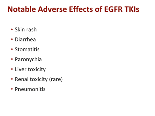 Egfr Associated Rash The Nurse View: Considerations in the Management of EGFR+ Advanced ...