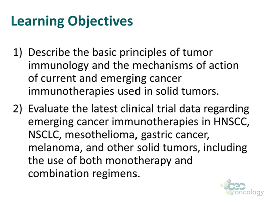 Advances in Cancer Immunotherapy for Solid Tumors: Expert Perspectives ...