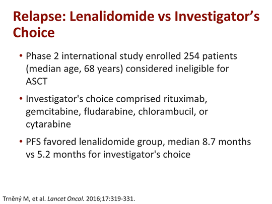 Recent Advances In The Treatment Of Lymphoma