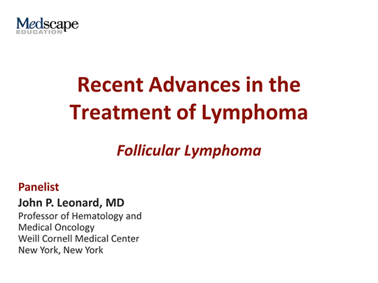 Recent Advances In The Treatment Of Lymphoma