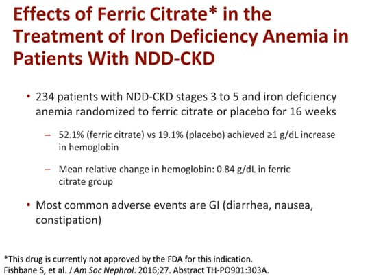 Obstacles And Advances In Anemia Management In Patients With CKD ...