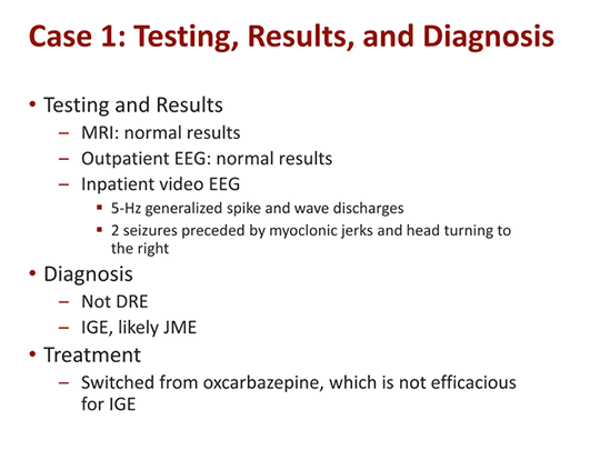 Treatment Of Generalized Tonic-clonic Seizures In The Modern Era 