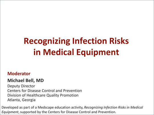 Recognizing Infection Risks in Medical Equipment