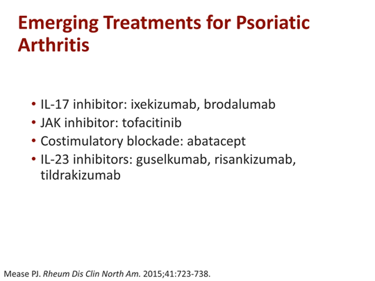 Effective Management of Psoriatic Arthritis: Tailoring Treatments ...