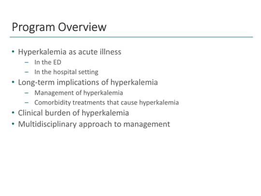 Assessing the Burden of Hyperkalemia: Everything You Need to Know ...