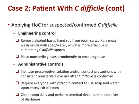 Infection Prevention A Hierarchy Of Controls Approach