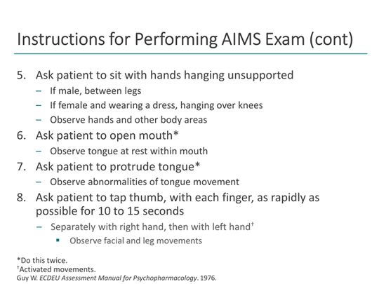 The ABCs of Diagnosing Tardive Dyskinesia (Transcript)