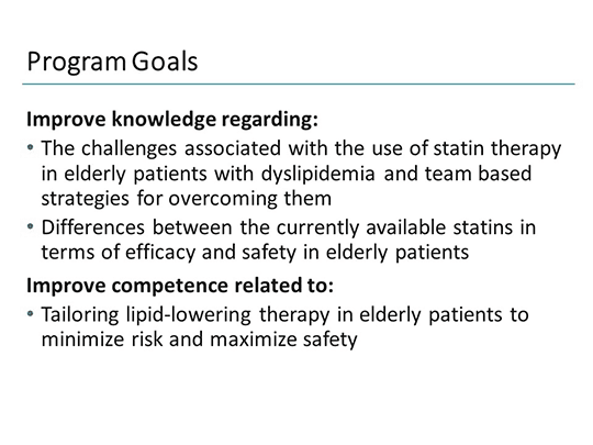 Statins and the Elderly Patient: Balancing Risks and Benefits