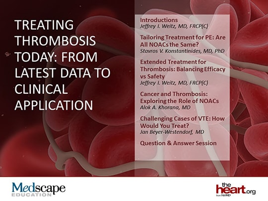 Treating Thrombosis Today: From Latest Data to Clinical Application ...