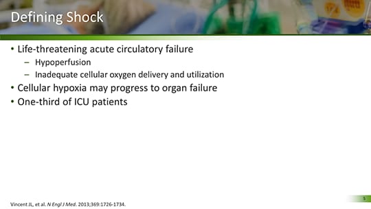 Treating Shock In The Icu: A New Approach To An Old Problem (transcript)