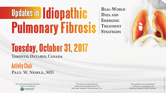 Updates in Idiopathic Pulmonary Fibrosis: Real-World Data and Emerging ...