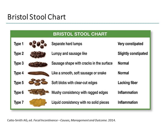 High Resolution Bristol Stool Chart