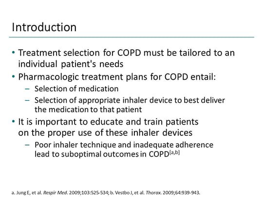 A Primer On Medication Delivery Systems In COPD Management (Transcript)