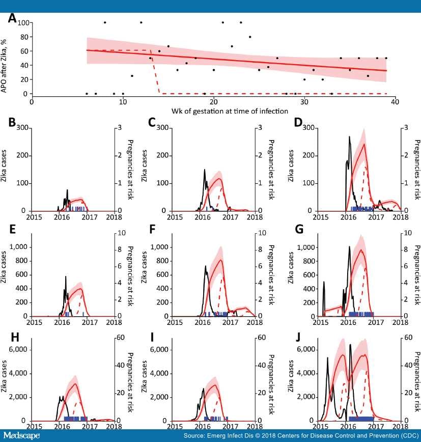 Expected Duration of Adverse Pregnancy Outcomes After Zika