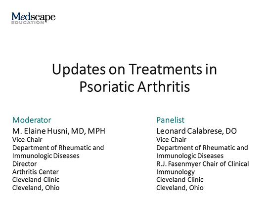 Clinical Developments in Inflammatory Arthritis 2017: Focus on PsA and RA