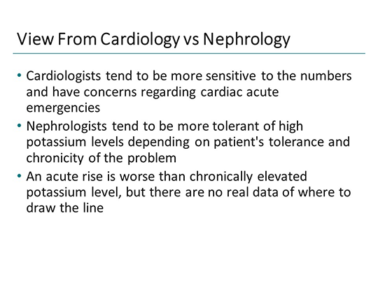 Current State of Hyperkalemia Management